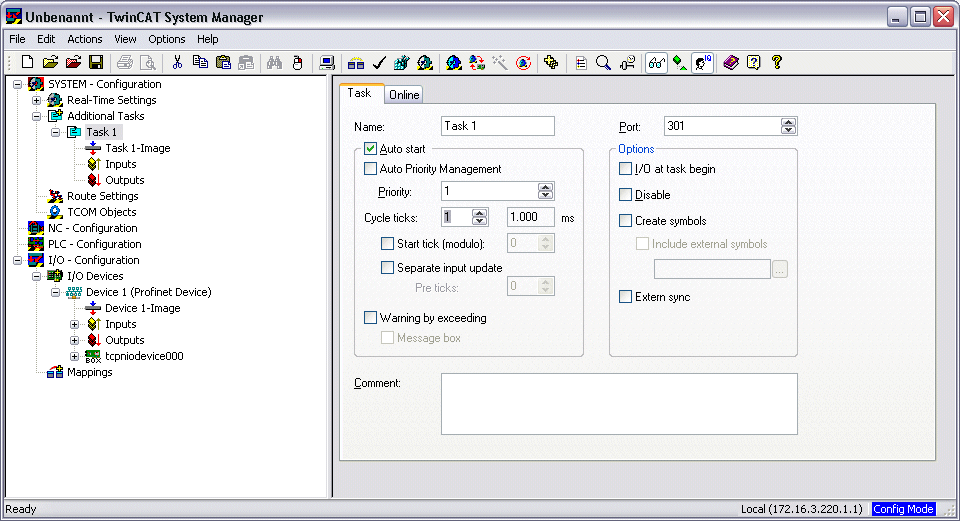 PROFINET-Device-Einbindung unter TwinCAT 2.11 15: