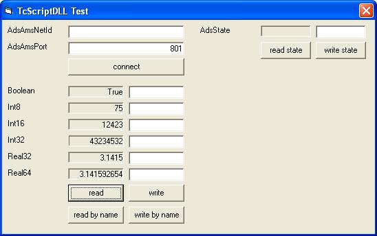 Visual Basic: Lesen und Schreiben von SPS Variablen 1: