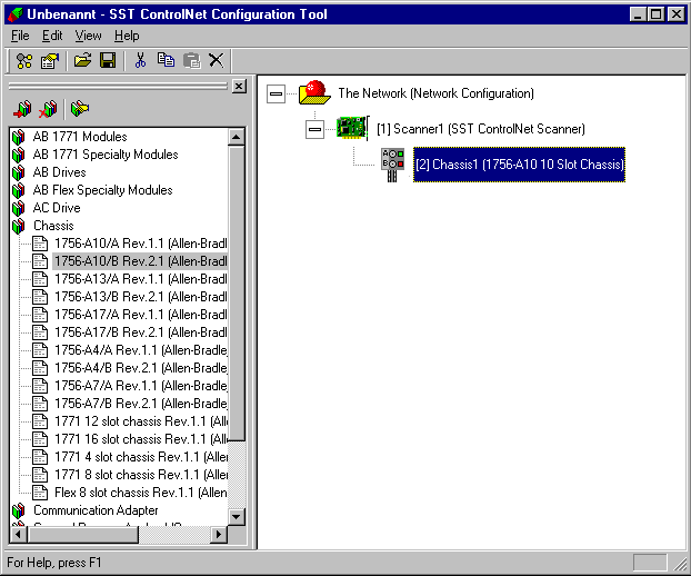 ControlLogix Konfiguration 1: