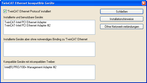 Ethernet Miniport (Echtzeit) 1: