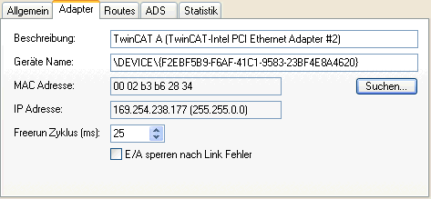 Ethernet Miniport (Echtzeit) 2: