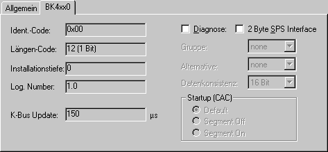 BK40x0 (Interbus) 1: