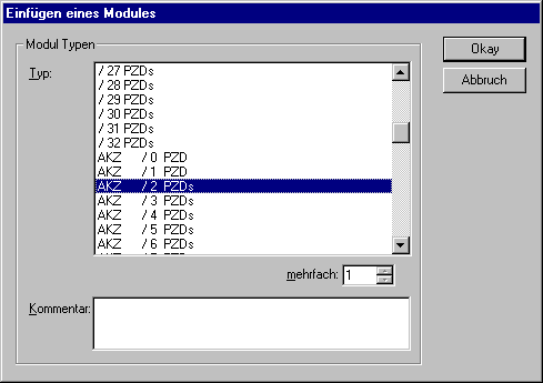 Modulare Profibus Geräte 1: