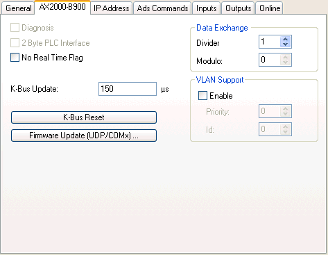 AX2xxx-B900 Achse (Realtime-Ethernet-Schnittstelle) 2: