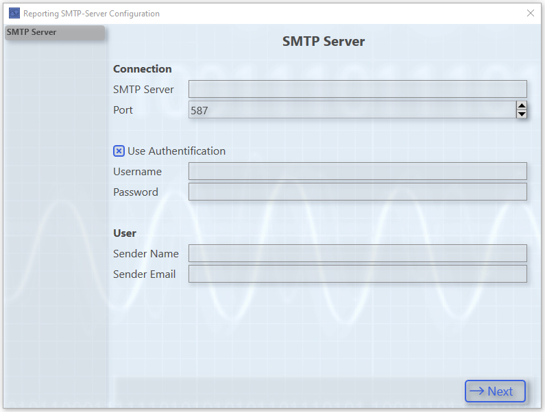 E-Mail-Client-Konfiguration 1: