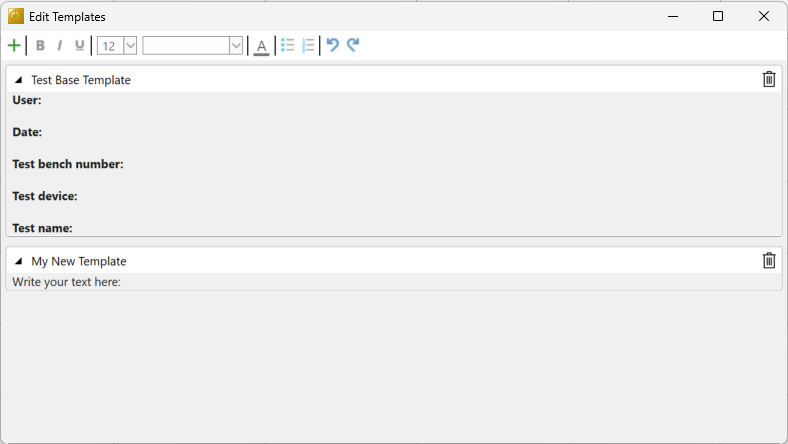 Kommentar Templates 2: