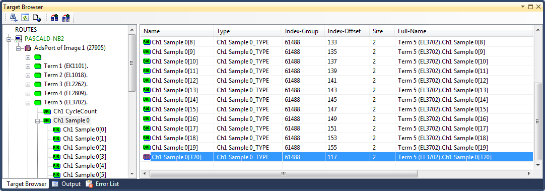 Oversampling-Aufnahmen mit dem TwinCAT 3 Scope 5: