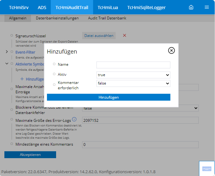 Symbole hinzufügen 2: