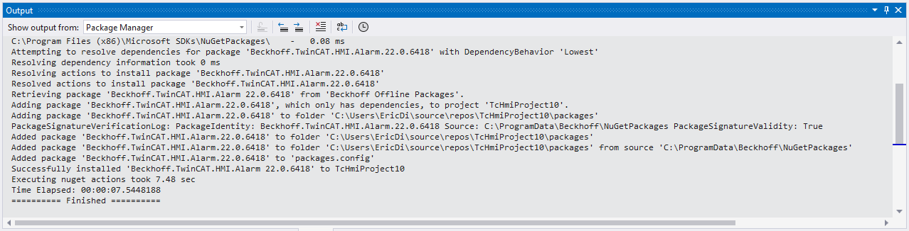 NuGet-Paket installieren 7: