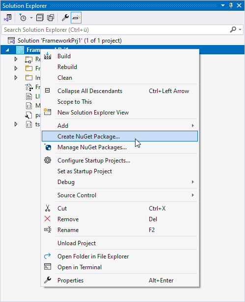 NuGet-Paket erstellen 1: