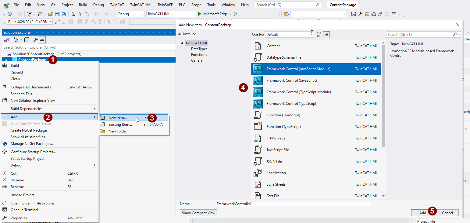 Framework Control 1: