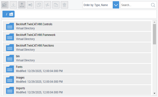 TcHmiFileExplorer 1: