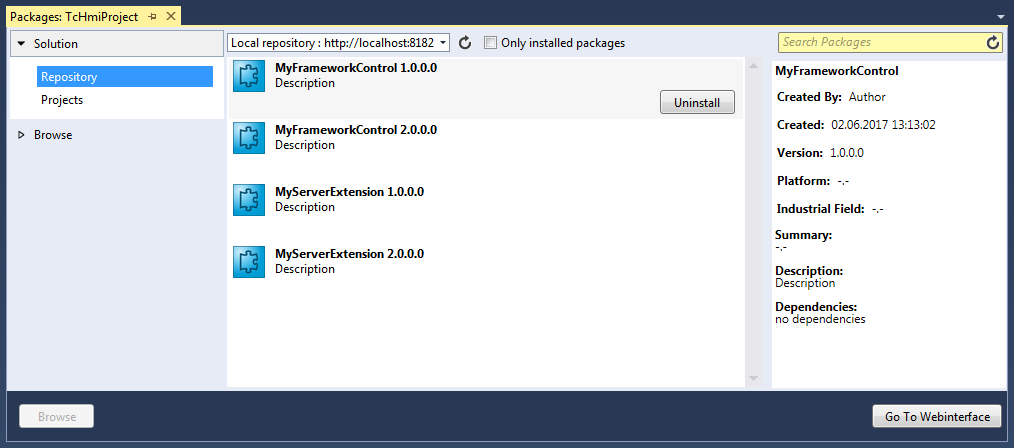 Package deinstallieren 2: