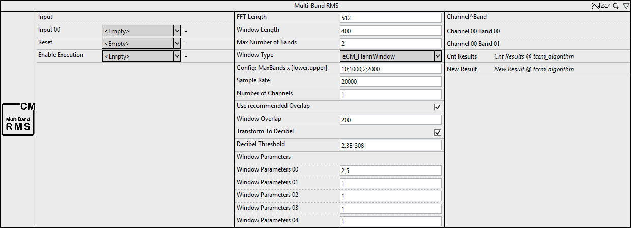 Multi Band RMS 1: