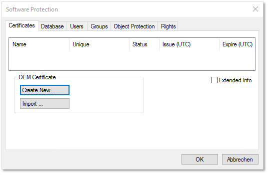 Erstellung der Certificate Request Datei für TC0008 3: