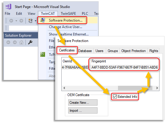 File Fingerprint der OEM-Zertifikatsdatei ermitteln 3: