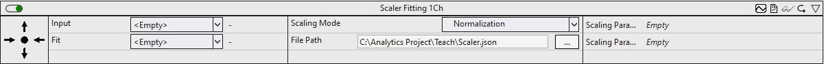 Scaler Fitting 1: