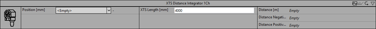 XTS Distance Integrator 1Ch 1: