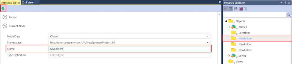 Einfaches Nodeset mit Basistypen 6:
