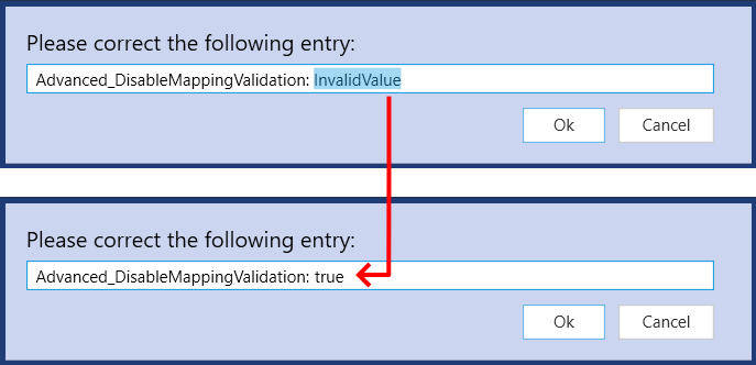 Applikations- und Projekteinstellungen 3: