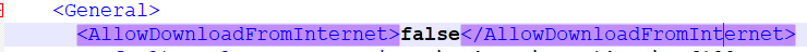 Applikations- und Projekteinstellungen 2:
