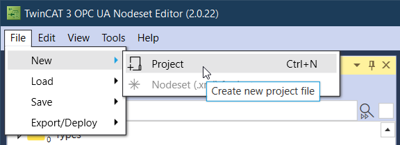 Einfaches Nodeset mit Basistypen 3: