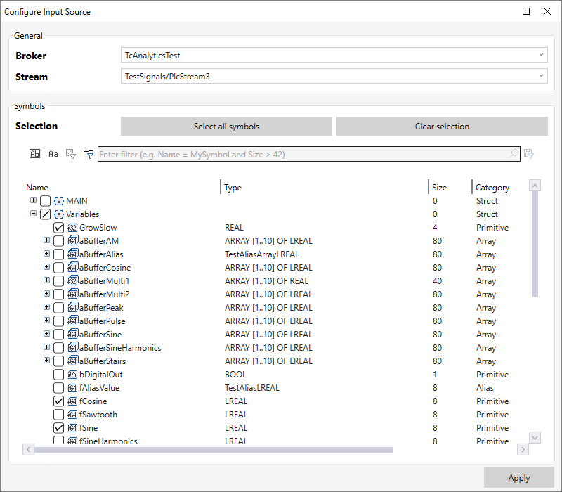 Bearbeiten von MQTT-Sources 1: