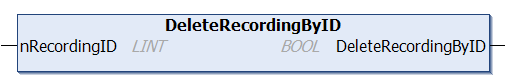 DeleteRecordingByID 1: