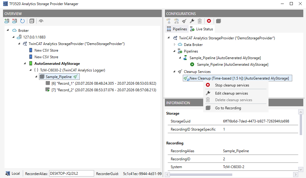 Manager („Recorder“) 28: