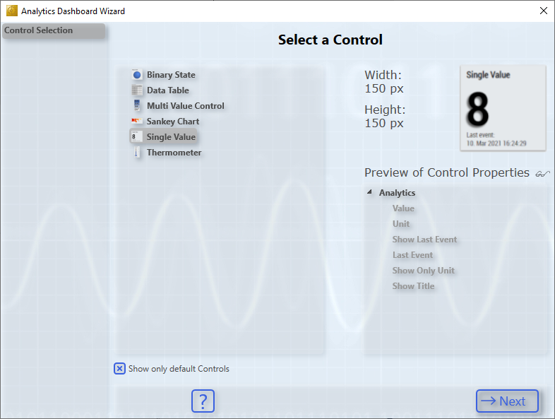 Dashboard Aufbau und Inhalte im Analytics Projekt verwalten 6: