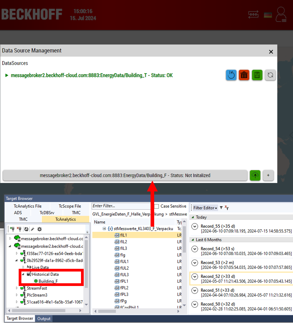 Verwalten der Datenquellen 7: