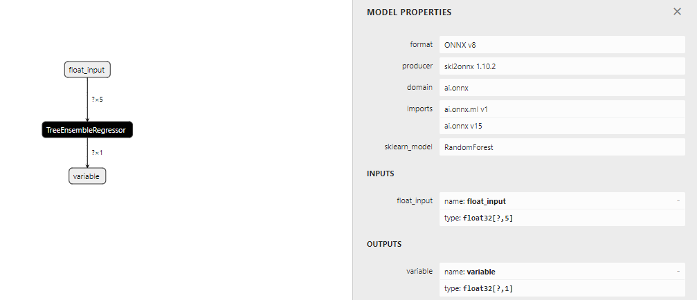 ONNX-Export von Gradient Boosting 2: