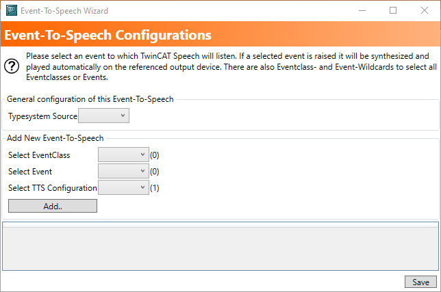 Event-To-Speech konfigurieren 2: