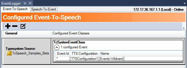 Event-To-Speech konfigurieren 4: