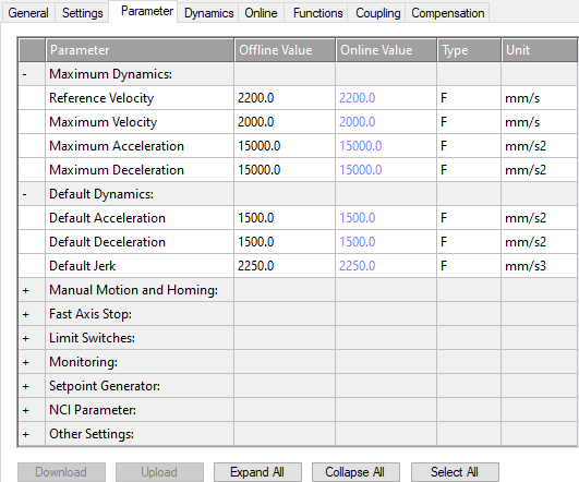 Parameter 1: