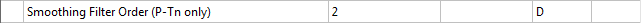 Optional Position Command Output Smoothing Filter 6: