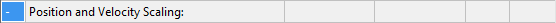 Position and Velocity Scaling 8: