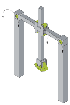 2D-Kinematics H-Bot (P_2Y) 1: