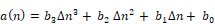 Methode 1: Kennlinie a(n) in Polynom- oder Hyperbelform 3: