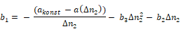 Methode 1: Kennlinie a(n) in Polynom- oder Hyperbelform 8: