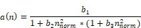 Methode 1: Kennlinie a(n) in Polynom- oder Hyperbelform 10: