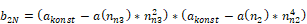 Methode 1: Kennlinie a(n) in Polynom- oder Hyperbelform 15: