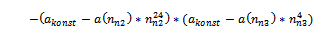 Methode 1: Kennlinie a(n) in Polynom- oder Hyperbelform 16: