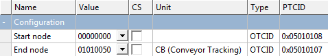 Konfigurieren für MC_TrackConveyorBelt 8: