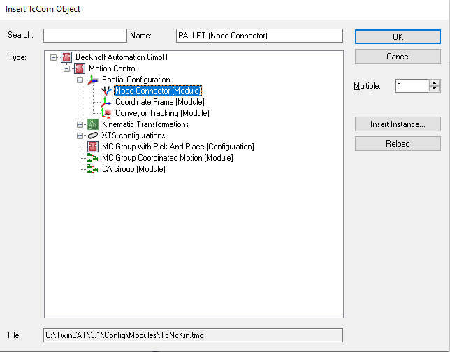 Konfigurieren eines Node Connectors 5: