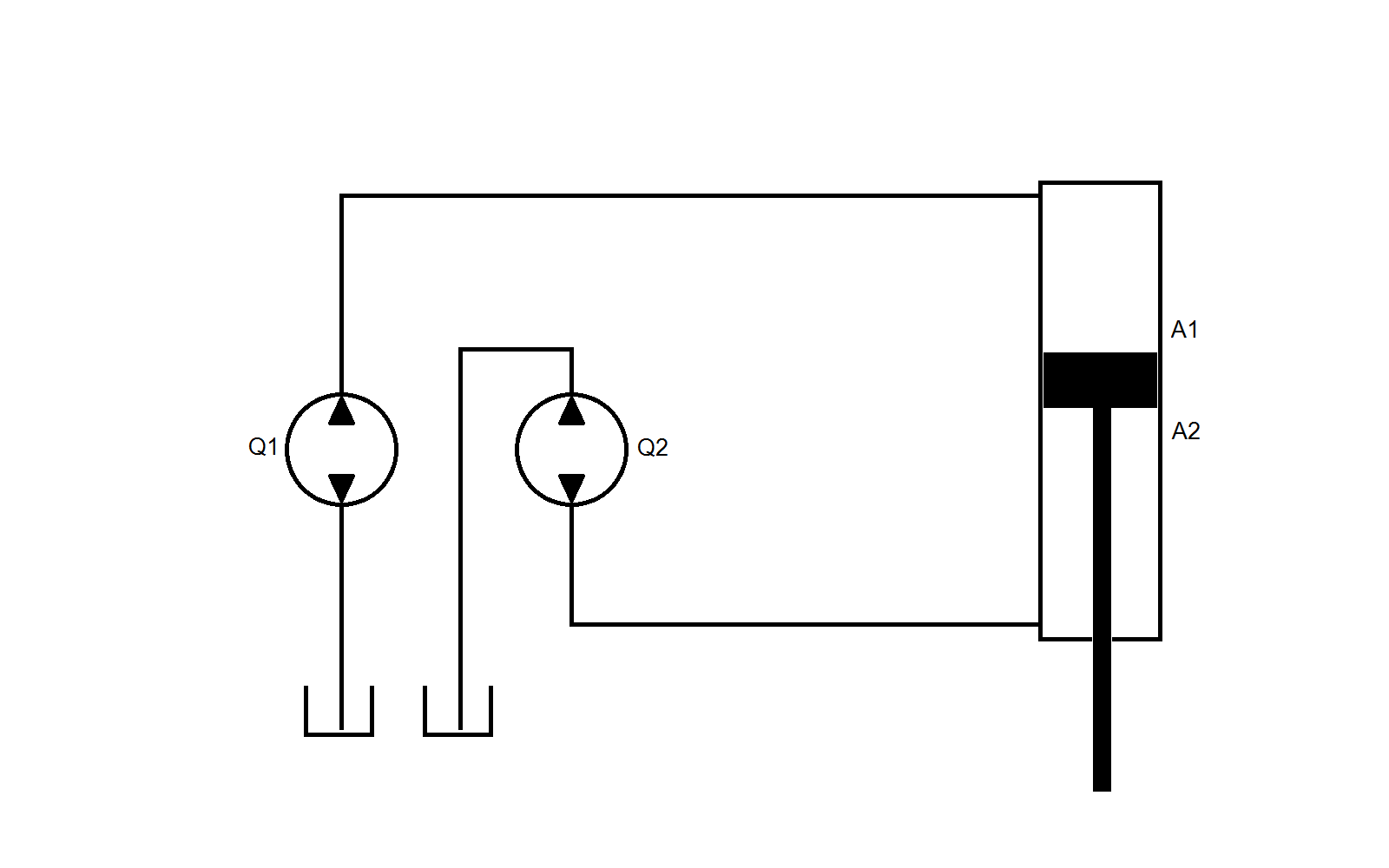 Elektrisch-hydraulische Hybrid-Achsen 2: