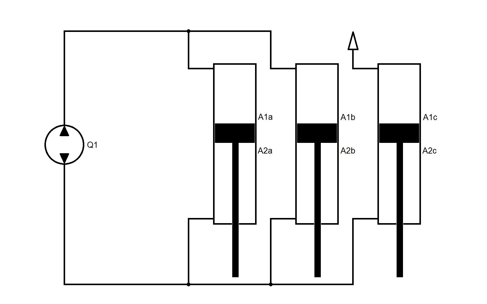 Elektrisch-hydraulische Hybrid-Achsen 4: