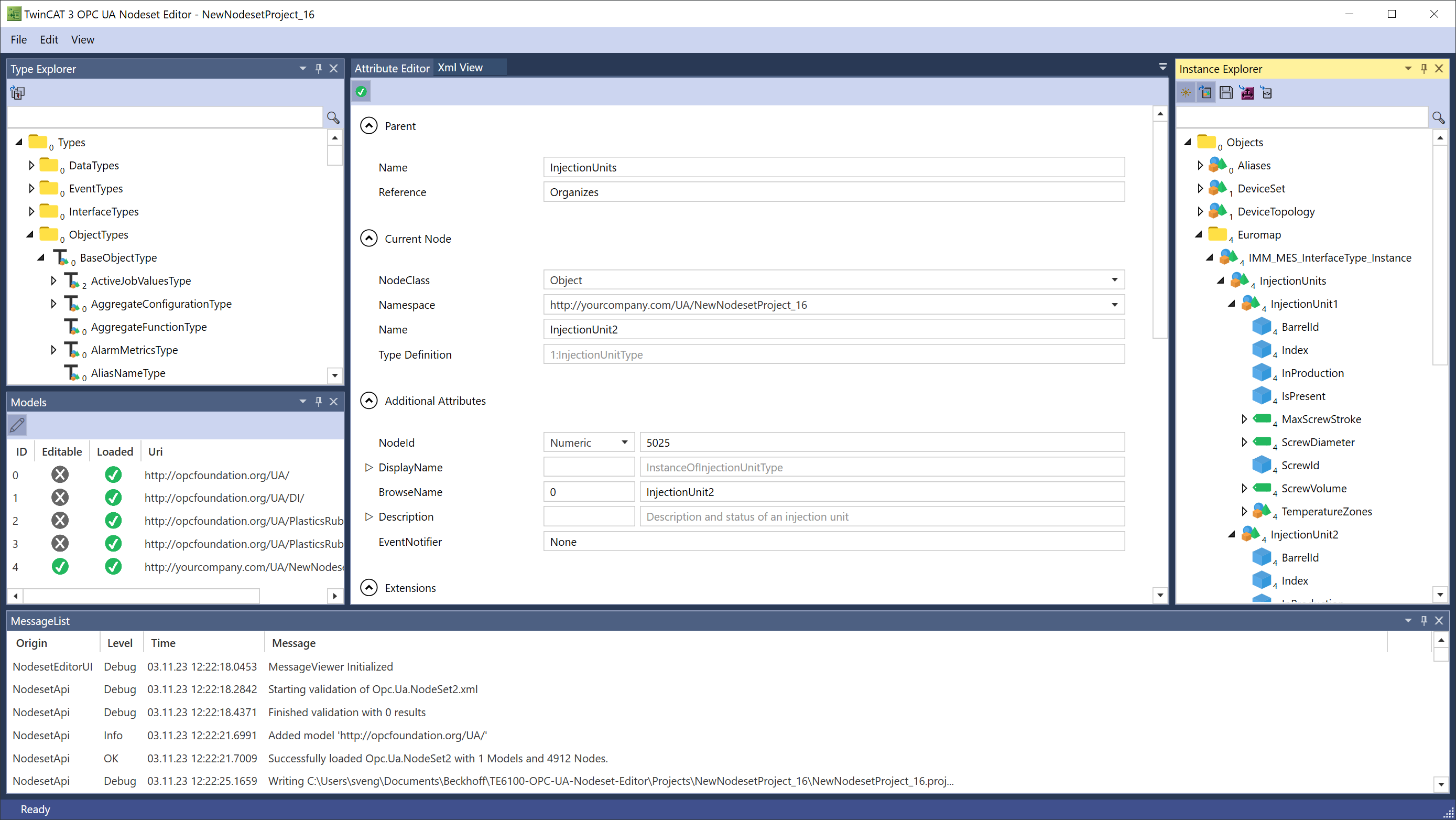 Nodesets 1: