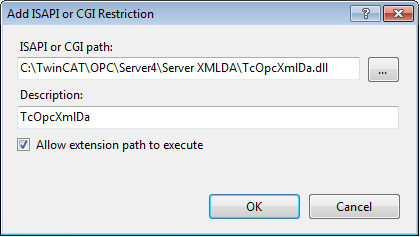 Setup OPC XML-DA on a Windows 7 computer 6: