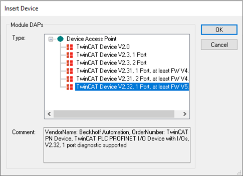 Einbindung über eine RealTimeEthernet Schnittstelle 3: